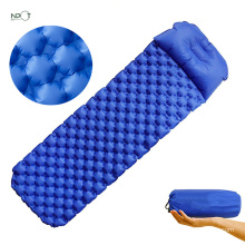 NPOT outdoor sleeping pad insulated inflatable camping mat mattress inflatable sleeping pad mat